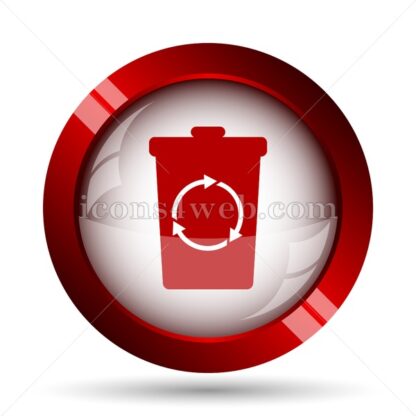 Recycle bin website icon. High quality web button. - Icons for website