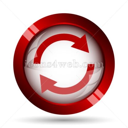 Refresh website icon. High quality web button. - Icons for website