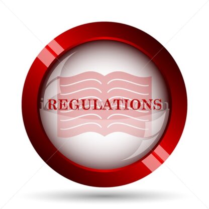 Regulations website icon. High quality web button. - Icons for website