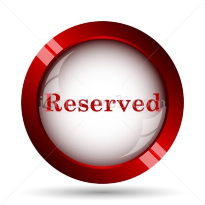 Reserved website icon. High quality web button. - Icons for website