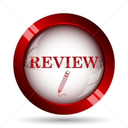 Review website icon. High quality web button. - Icons for website