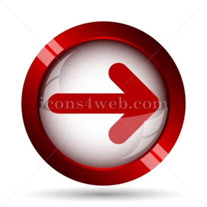 Right arrow website icon. High quality web button. - Icons for website