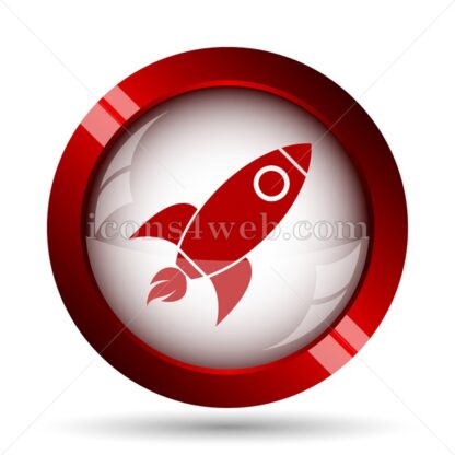 Rocket website icon. High quality web button. - Icons for website
