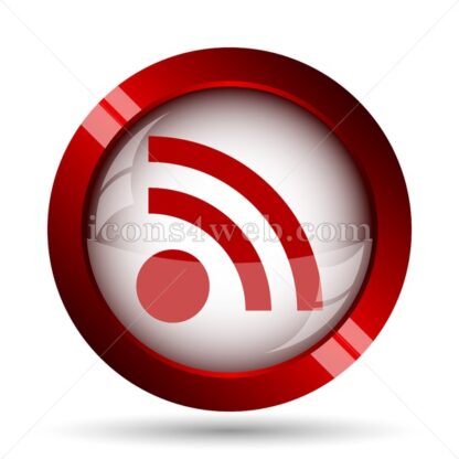 Rss sign website icon. High quality web button. - Icons for website