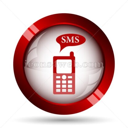 SMS website icon. High quality web button. - Icons for website