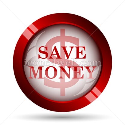 Save money website icon. High quality web button. - Icons for website