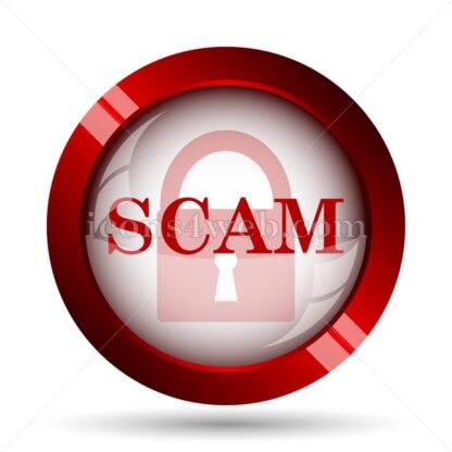 Scam website icon. High quality web button. - Icons for website