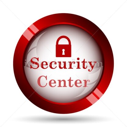 Security center website icon. High quality web button. - Icons for website