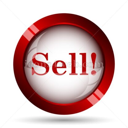 Sell website icon. High quality web button. - Icons for website