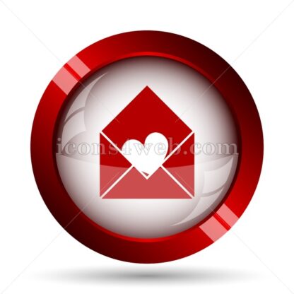 Send love website icon. High quality web button. - Icons for website