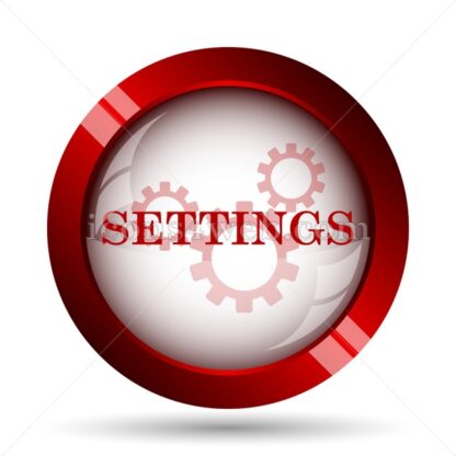 Settings website icon. High quality web button. - Icons for website
