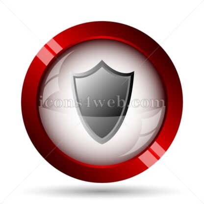 Shield website icon. High quality web button. - Icons for website