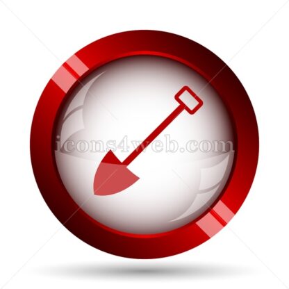 Shovel website icon. High quality web button. - Icons for website