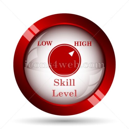 Skill level website icon. High quality web button. - Icons for website