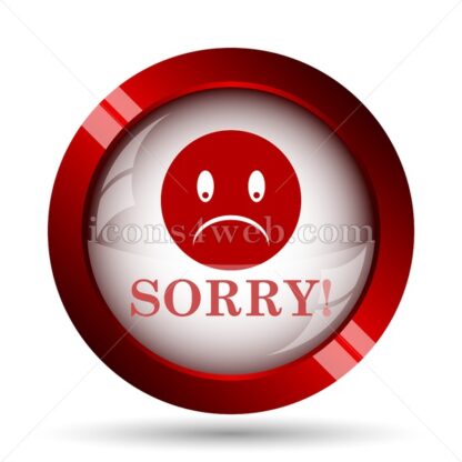 Sorry website icon. High quality web button. - Icons for website