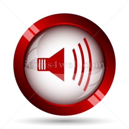 Speaker website icon. High quality web button. - Icons for website