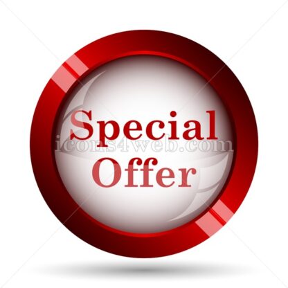 Special offer website icon. High quality web button. - Icons for website