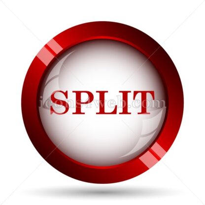 Split website icon. High quality web button. - Icons for website