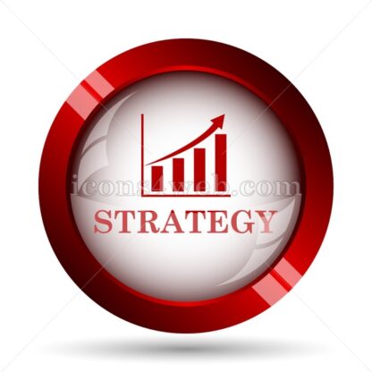 Strategy website icon. High quality web button. - Icons for website
