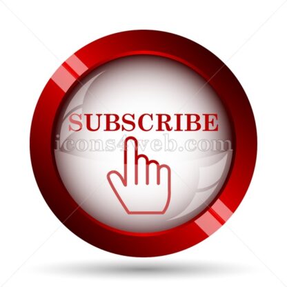 Subscribe website icon. High quality web button. - Icons for website