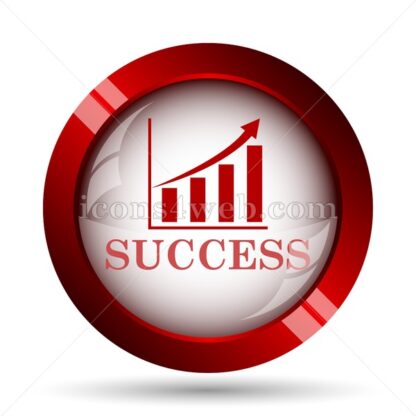 Success website icon. High quality web button. - Icons for website