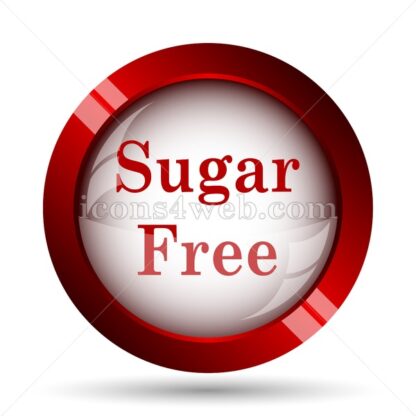 Sugar free website icon. High quality web button. - Icons for website