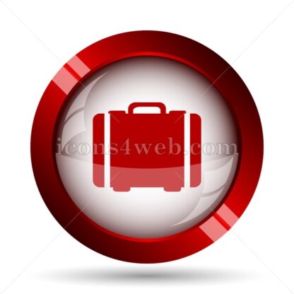 Suitcase website icon. High quality web button. - Icons for website