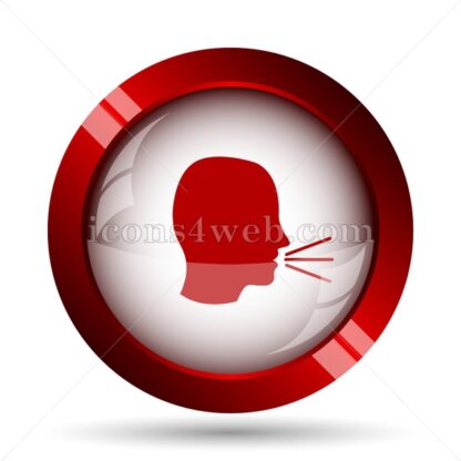 Talking website icon. High quality web button. - Icons for website