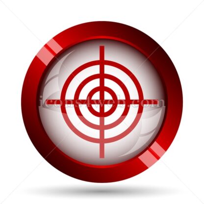 Target website icon. High quality web button. - Icons for website