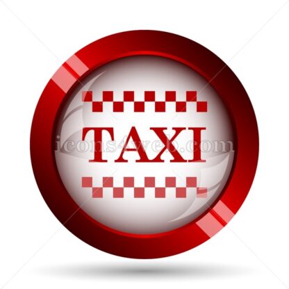 Taxi website icon. High quality web button. - Icons for website
