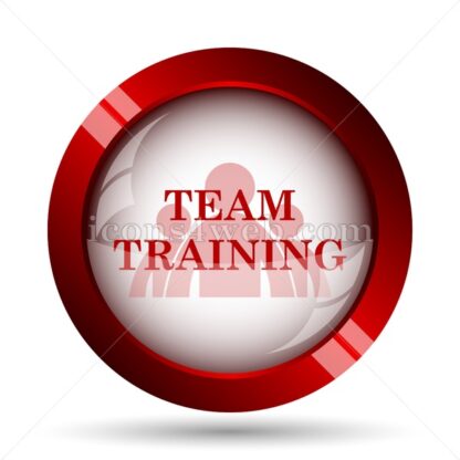 Team training website icon. High quality web button. - Icons for website