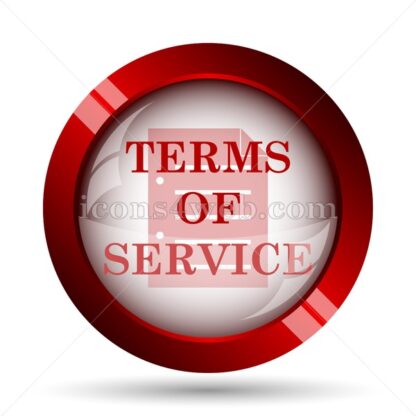 Terms of service website icon. High quality web button. - Icons for website
