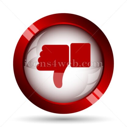 Thumb down website icon. High quality web button. - Icons for website