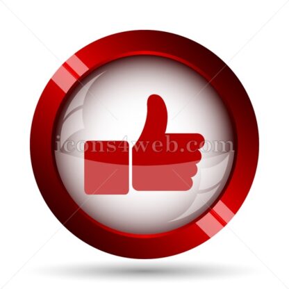 Thumb up website icon. High quality web button. - Icons for website