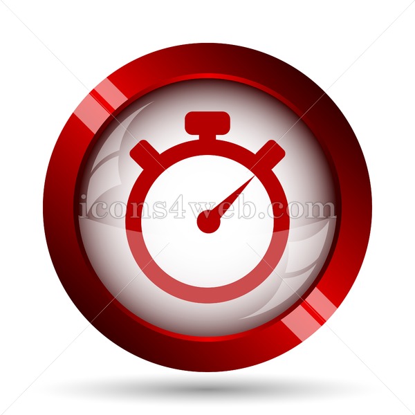 Timer website icon. quality web