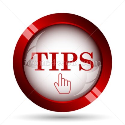 Tips website icon. High quality web button. - Icons for website