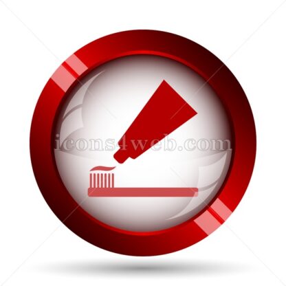 Tooth paste website icon. High quality web button. - Icons for website