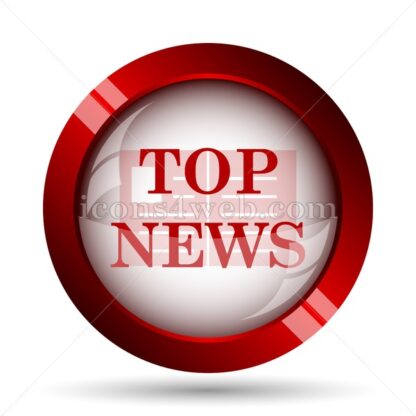 Top news website icon. High quality web button. - Icons for website
