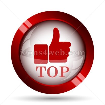 Top website icon. High quality web button. - Icons for website
