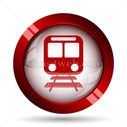 Train website icon. High quality web button. - Icons for website