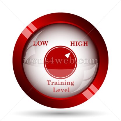 Training level website icon. High quality web button. - Icons for website