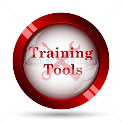 Training tools website icon. High quality web button. - Icons for website