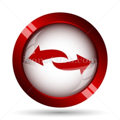 Transfer arrow website icon. High quality web button. - Icons for website