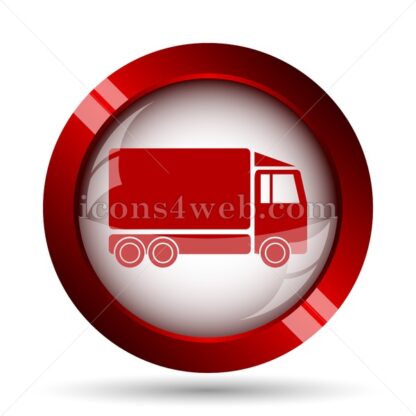 Truck website icon. High quality web button. - Icons for website