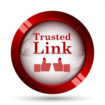 Trusted link website icon. High quality web button. - Icons for website