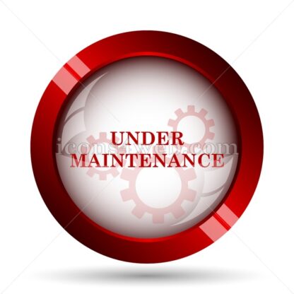 Under maintenance website icon. High quality web button. - Icons for website