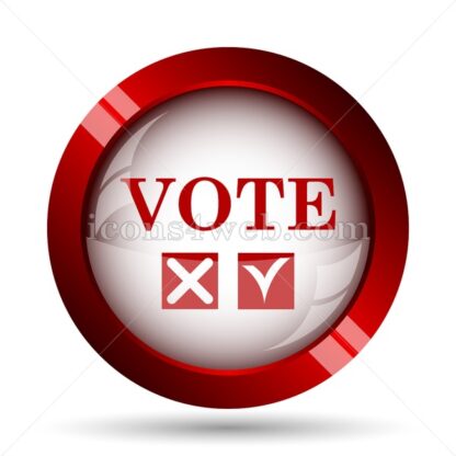 Vote website icon. High quality web button. - Icons for website