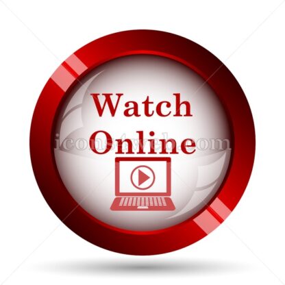Watch online website icon. High quality web button. - Icons for website