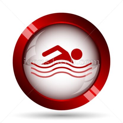 Water sports website icon. High quality web button. - Icons for website