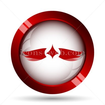 Wings website icon. High quality web button. - Icons for website